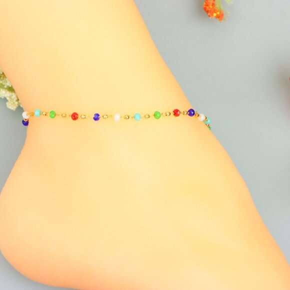 Handmade Anklet – A Stylish Choice for Women, Thoughtful Gift Idea, EVCH1493 - Picture 8 of 10